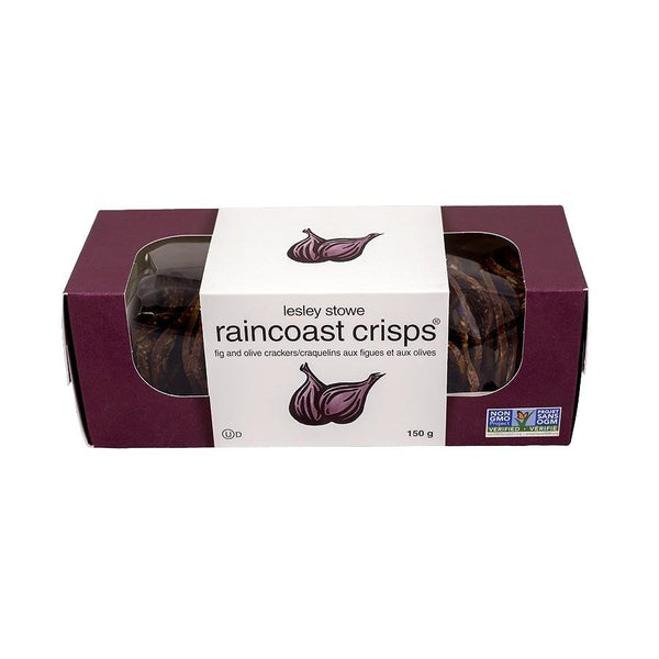 Lesley Stowe's Raincoast Crisps Fig & Olive 150g