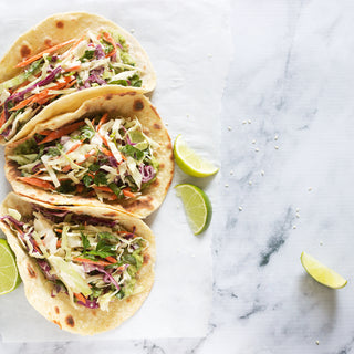 spring slaw tacos