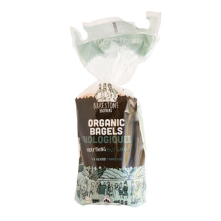 Bakestone Brothers Organic Bagels Everything 450g