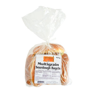 Kootenay Bakery Co op Bagels Multigrain 6pk
