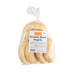 Kootenay Bakery Co op Bagels Sesame Seed 6pk