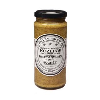 Kozliks Canadian Mustard Sweet & Smokey 250ml