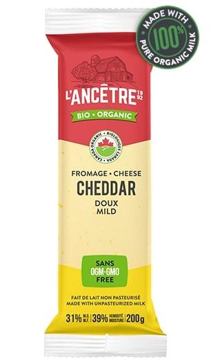 L'Ancetre Mild Cheddar Organic 200g