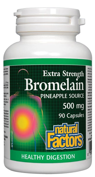 Natural Factors Bromelain 500mg 90C
