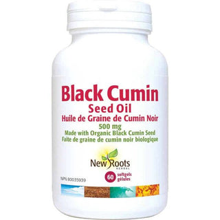 New Roots Herbal Black Cumin Seed Oil 60c