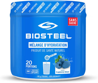 BioSteel Electrolyte Hydration Blue Raspberry 140g