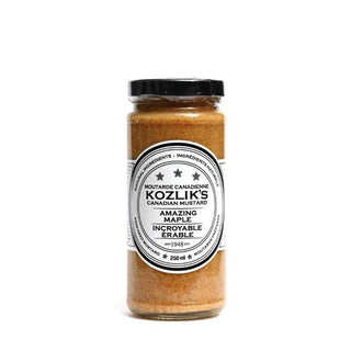 Kozliks Canadian Mustard Amazing Maple Mustard 250ml
