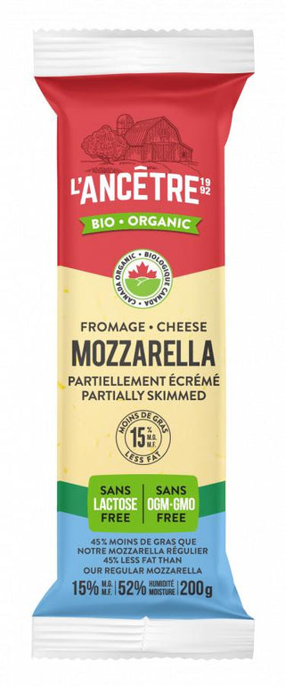L'Ancetre Organic Mozzarella 15% 200g
