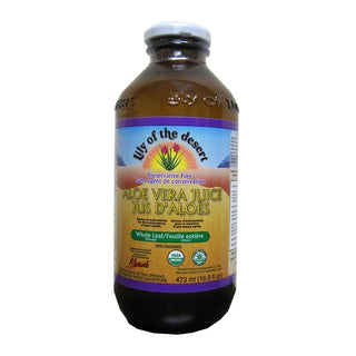 Lily Of The Desert Aloe Vera Juice Whole Leaf Preservative Free (473ml/946ml/3.8L)
