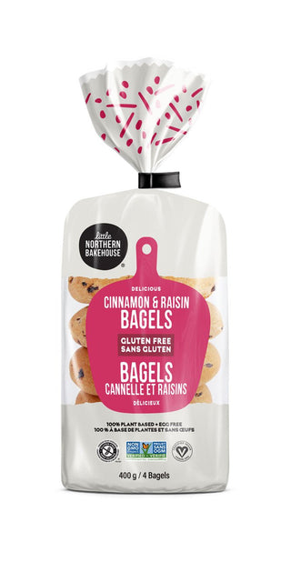 Little Northern Bakehouse Cinnamon Raisin GF Bagels 400g