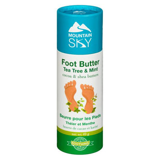 Mountain Sky Foot Butter Tea Tree & Mint 40g