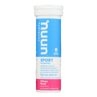 Nuun Electrolyte Sport Citrus Fruit 10ct